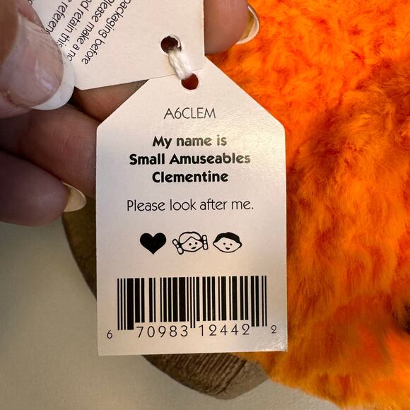 Jellycat Clementine NEW! FAST SHIP Amuseables Clementine Jellycat Christmas - Picture 7 of 7